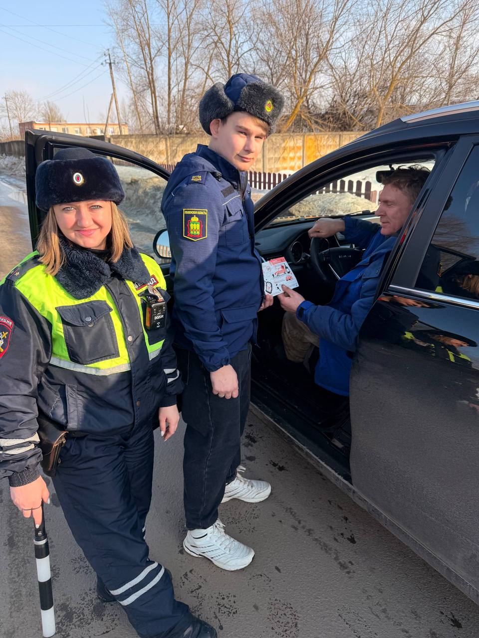 Автоинспекторы Белинского района призвали водителей соблюдать Правила дорожного движения