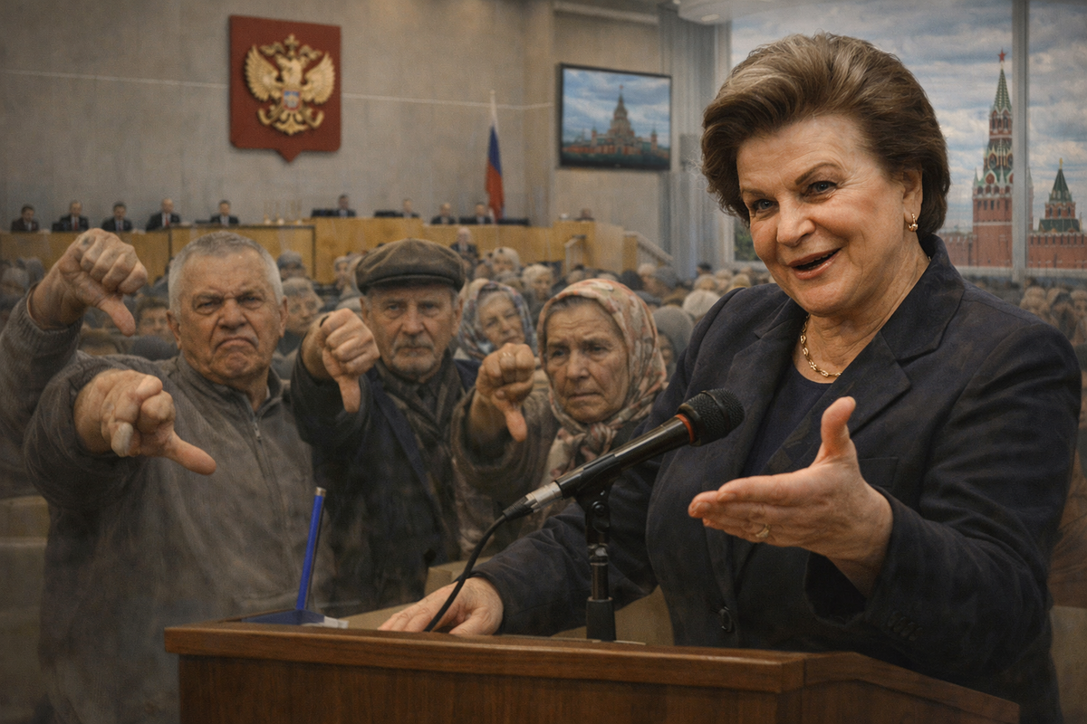 Обсуждение пенсионного возраста: новые вопросы от Терешковой