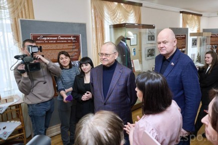 Вадим Супиков посетил выставку музея-заповедника «Прохоровское поле»