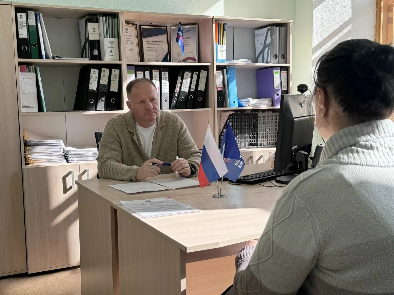 Иван Николаев провел личный прием граждан