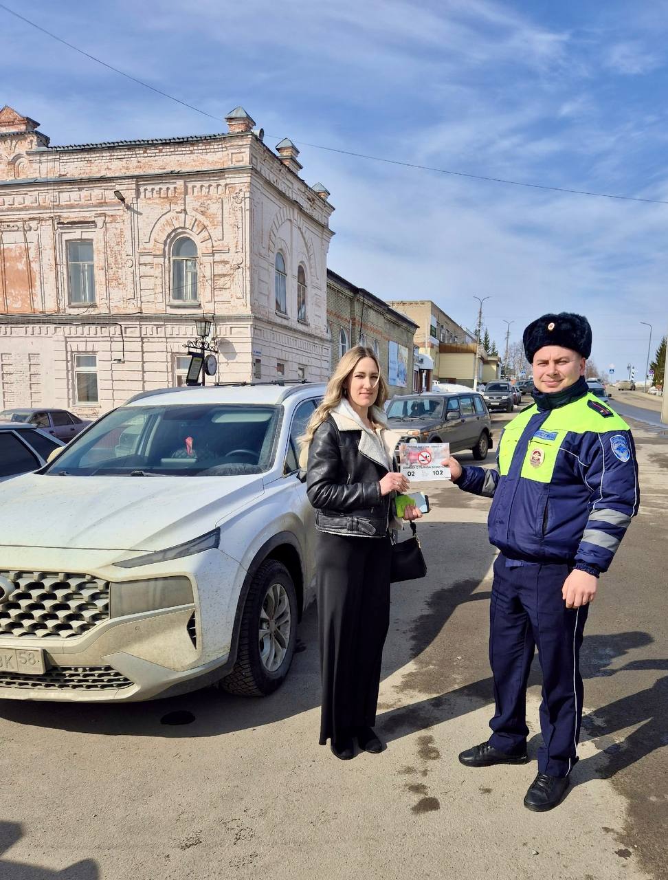 Автоинспекторы Мокшанского района призвали граждан сообщать информацию о нетрезвых водителях