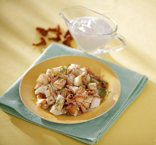 Лисички в сметане: как приготовить изысканное блюдо за час