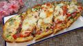 Ленивая пицца из батона: просто, быстро и вкусно