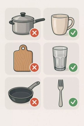 Почему опасно мыть некоторую посуду в посудомоечной машине