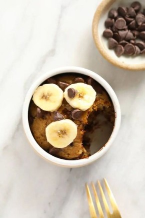 Нежный банановый кекс за минуту: идеальный завтрак