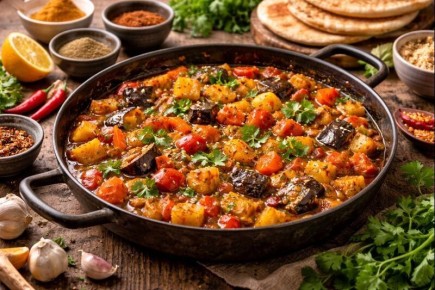 Овощи с восточными специями: главная звезда вегетарианского стола