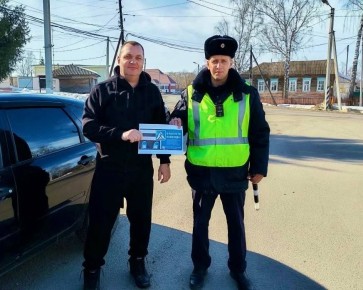 В Наровчатском районе автоинспекторы провели профилактическую акцию «Видимый пешеход!»