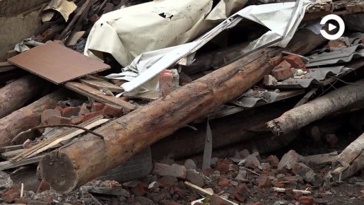 На улице Воровского в Пензе снесли двухэтажку, признанную аварийной в 2016 году