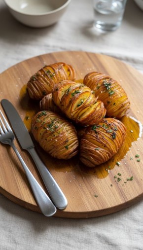 Картофель гармошкой: шведское лакомство, которое легко приготовить