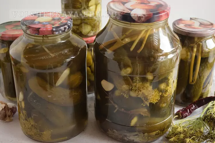 Квашение огурцов на зиму