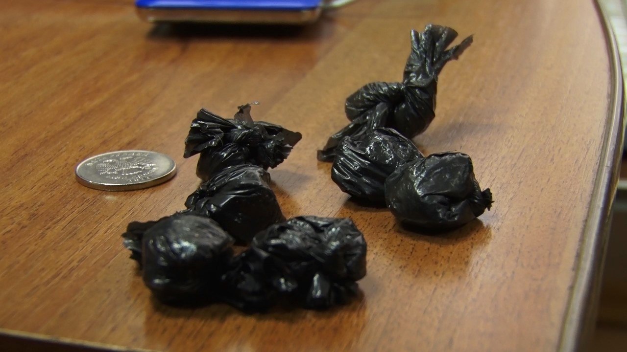 Пензенская полиция изъяла у задержанных крупную партию гашиша