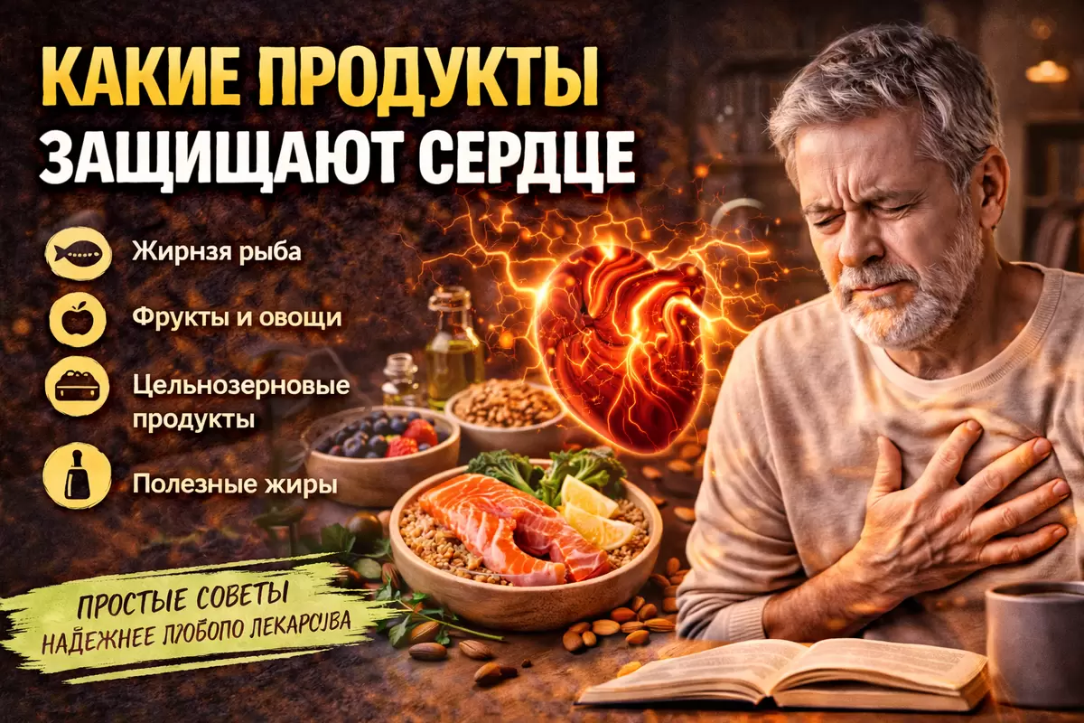 Продукты для сердца: что стоит добавить в рацион для здоровья