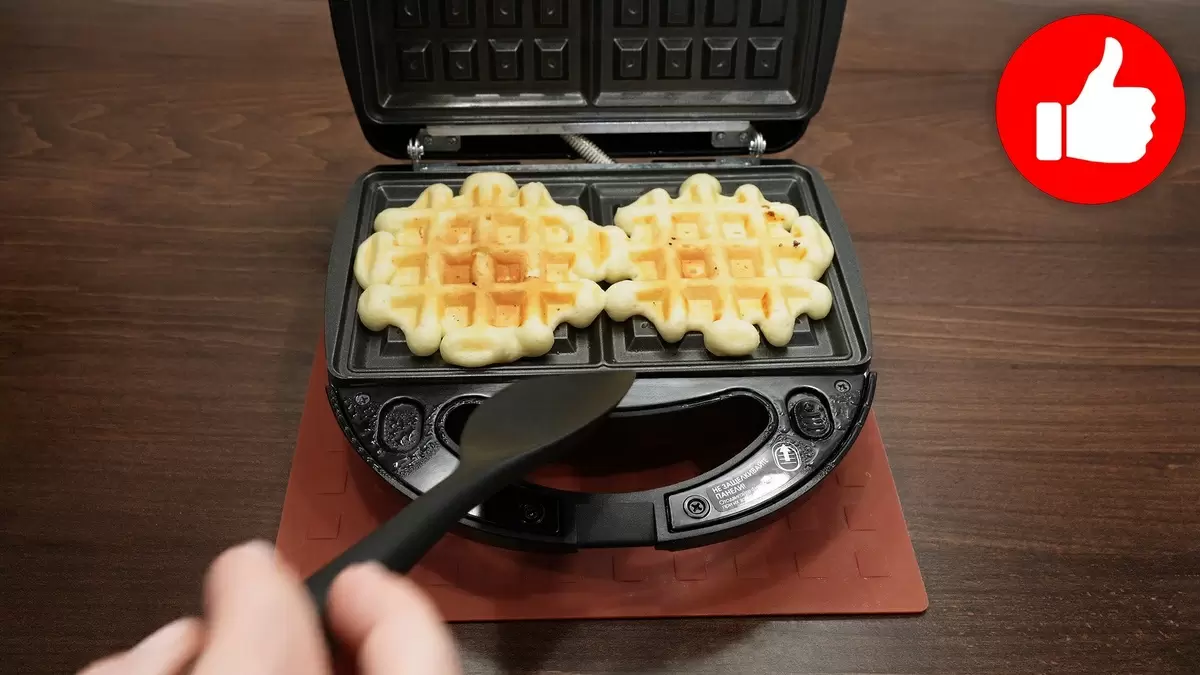 Восхитительные кокосовые вафли, которые порадуют за чаем