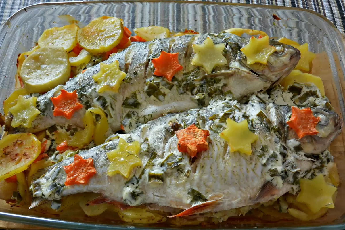 Нежный язь с картошкой в духовке: идеальное блюдо с рыбалки