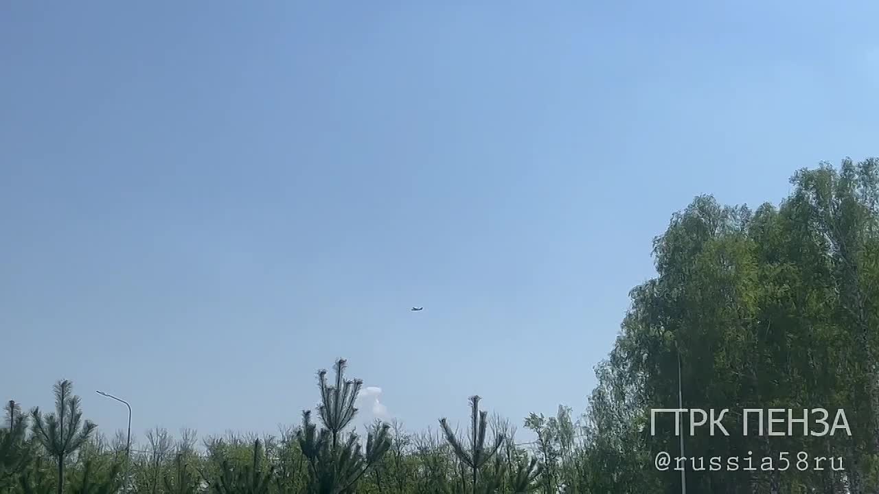В Пензе прошла генеральная репетиция воздушного парада
