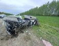 Сотрудники полиции устанавливают обстоятельства дорожно-транспортного происшествия с участием пассажирского автобуса в Пензенском районе
