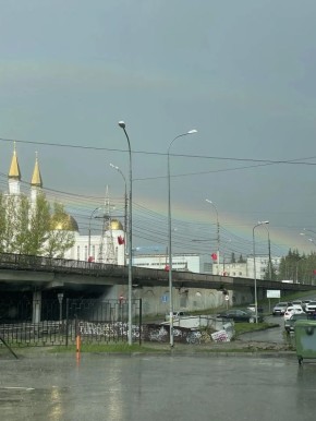 Радуга. Фото от нашей подписчицы