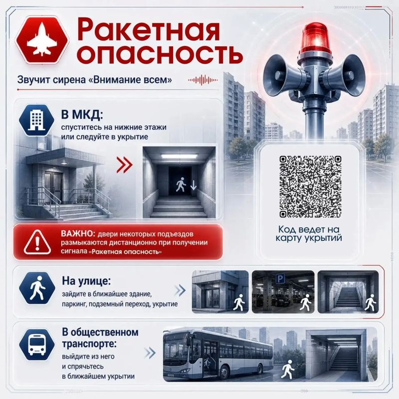Как действовать при объявлении режимов «Беспилотная опасность» и «Ракетная опасность»? Как действовать при объявлении режимов «Беспилотная опасность» и «Ракетная опасность»?