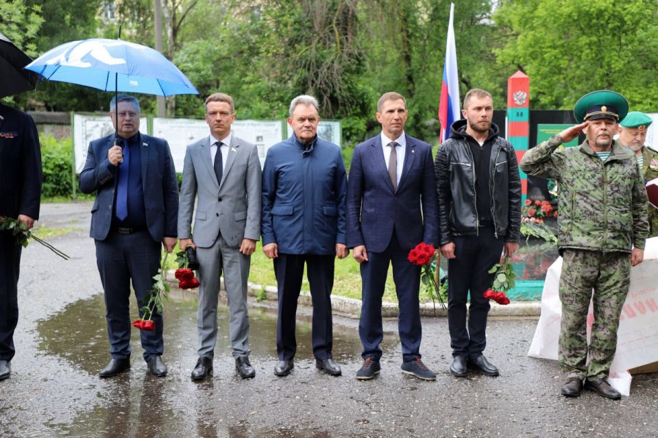 Валерий Лидин принял участие в мероприятии, посвященном Дню пограничника