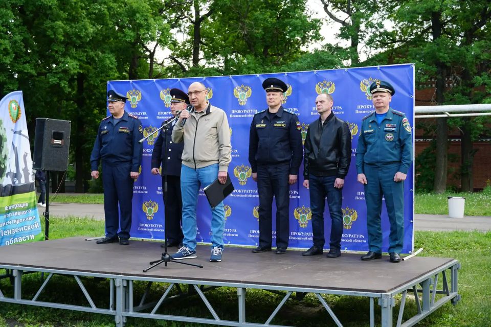 Прокуратура Пензенской области организовала проведение мероприятия по спортивному ориентированию «Путь к Победе!»
