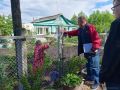 Жителям Железнодорожного района напомнили правила противопожарной безопасности