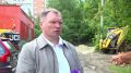 Водные процедуры! В Пензе в районе проспекта Строителей и улицы Онежской ведется ремонт водопроводных сетей