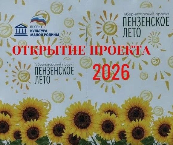 3 июня в Пензе пройдет торжественное открытие губернаторского проекта «Пензенское лето-2026»