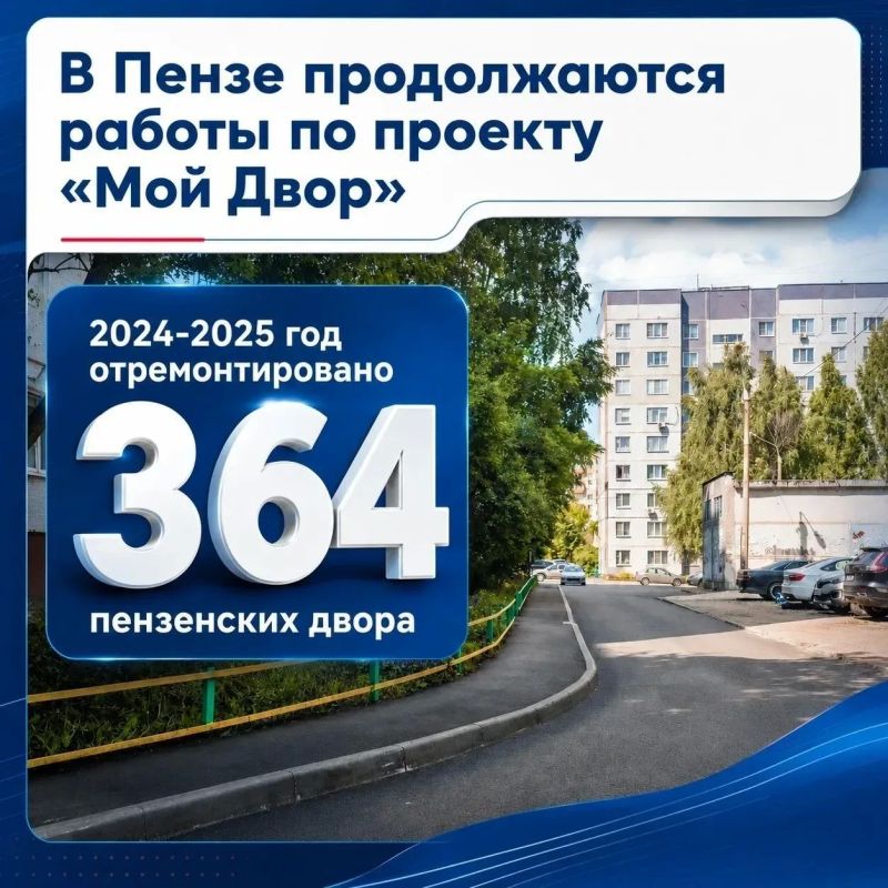 Комфортный двор — один из самых популярных запросов пензенцев! Комфортный двор — один из самых популярных запросов пензенцев!