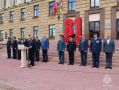 Молодые сотрудники МЧС России приняли присягу