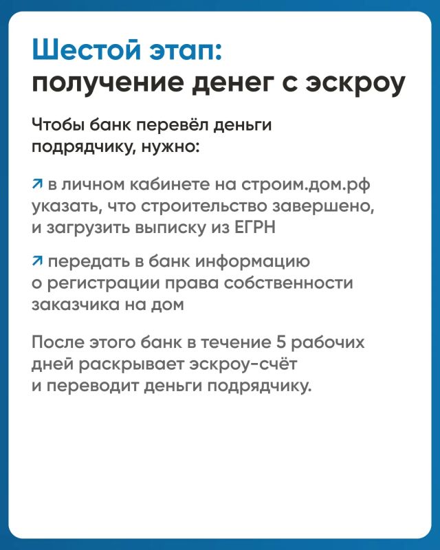 Чтобы работать с эскроу, подрядчик должен быть юрлицом или ИП, зарегистрироваться в ЕИСЖС и завести учётную запись на портале «Строим.дом.рф» Чтобы работать с эскроу, подрядчик должен быть юрлицом или ИП, зарегистрироваться в ЕИСЖС и завести учётную запись на портале «Строим.дом.рф»
