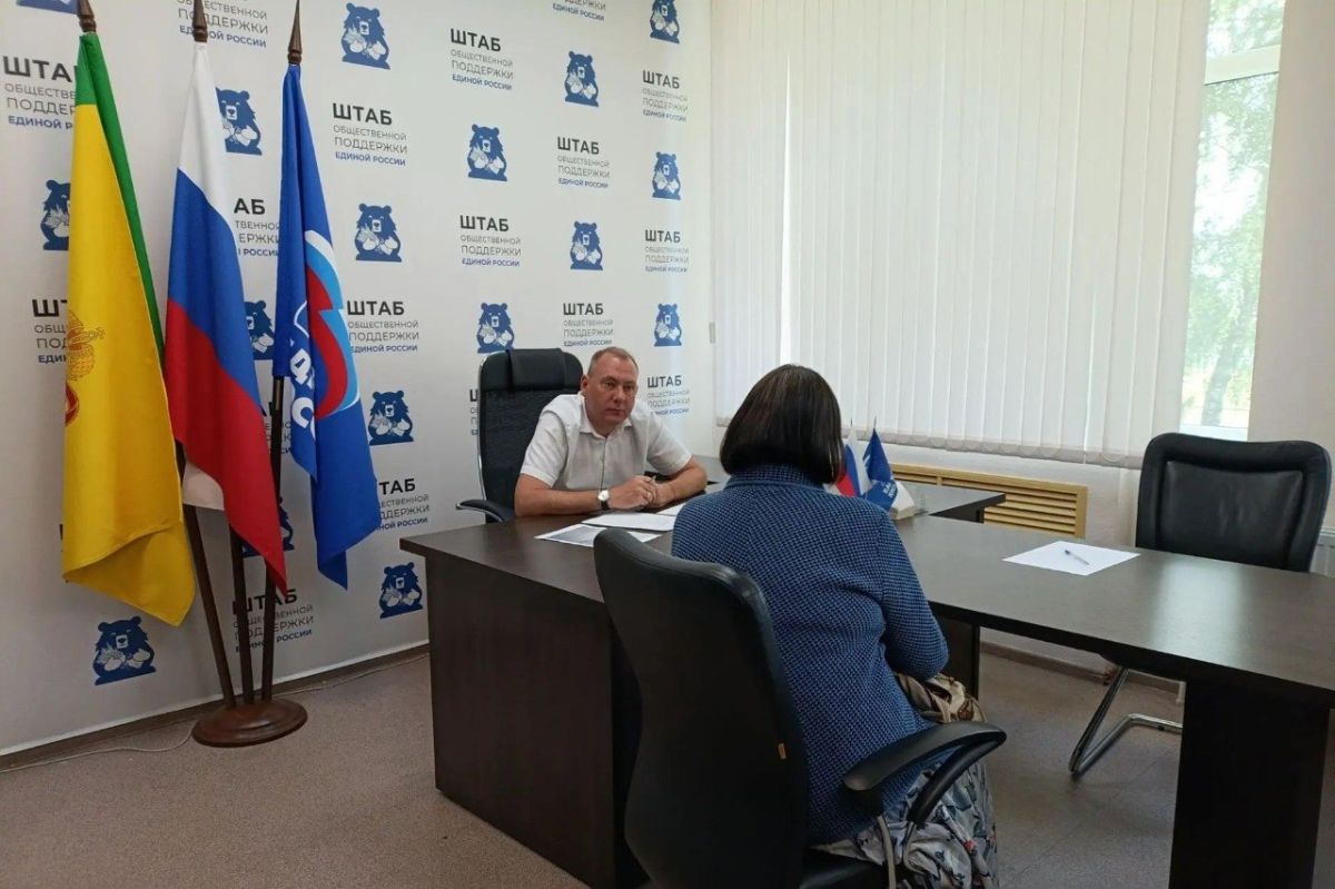 Владимир Вдонин провел личный прием граждан