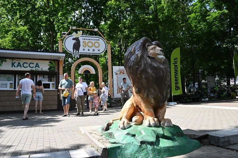 В Пензе озеленили входную зону зоопарка В Пензе озеленили входную зону зоопарка