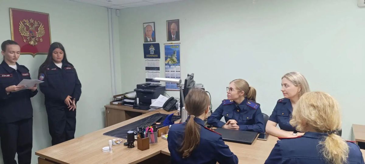Проведены встречи следователей и участников Молодежного союза «Юный следователь» Проведены встречи следователей и участников Молодежного союза «Юный следователь»