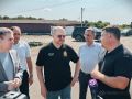 После Иссинского района губернатор Олег Мельниченко продолжил работу в Лунинском