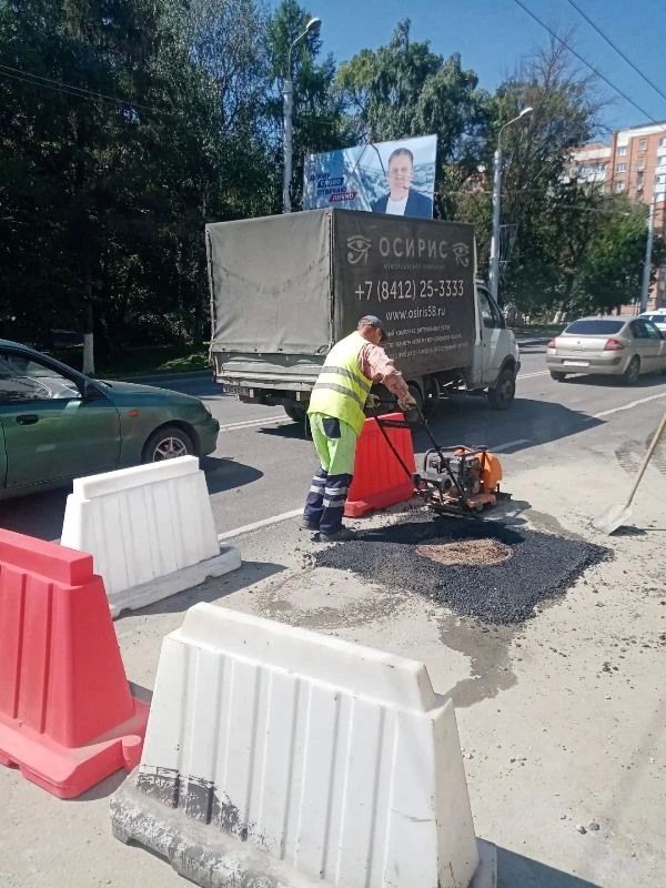 На каких улицах работает МБУ «Пензавтодор» 5 августа На каких улицах работает МБУ «Пензавтодор» 5 августа