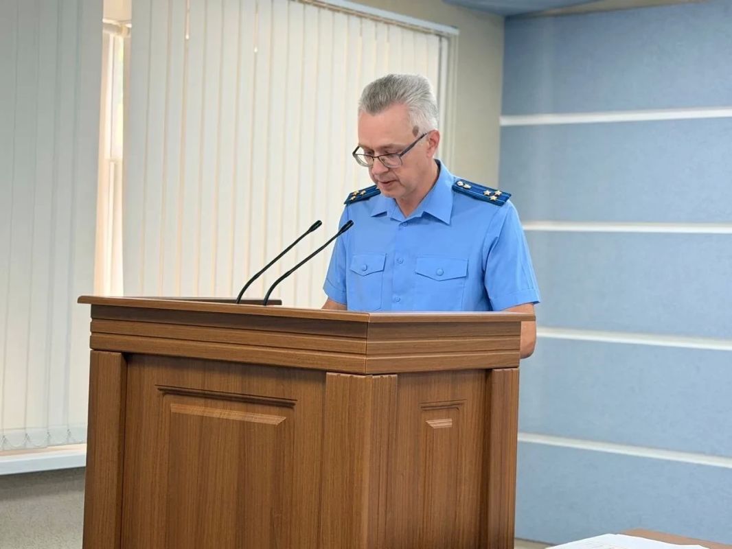 В прокуратуре региона состоялось заседание коллегии, посвященное итогам работы за первое полугодие 2026 года В прокуратуре региона состоялось заседание коллегии, посвященное итогам работы за первое полугодие 2026 года