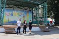 Пензенские полицейские и общественники провели зарядку для отдыхающих ребят в лагере «Юность»
