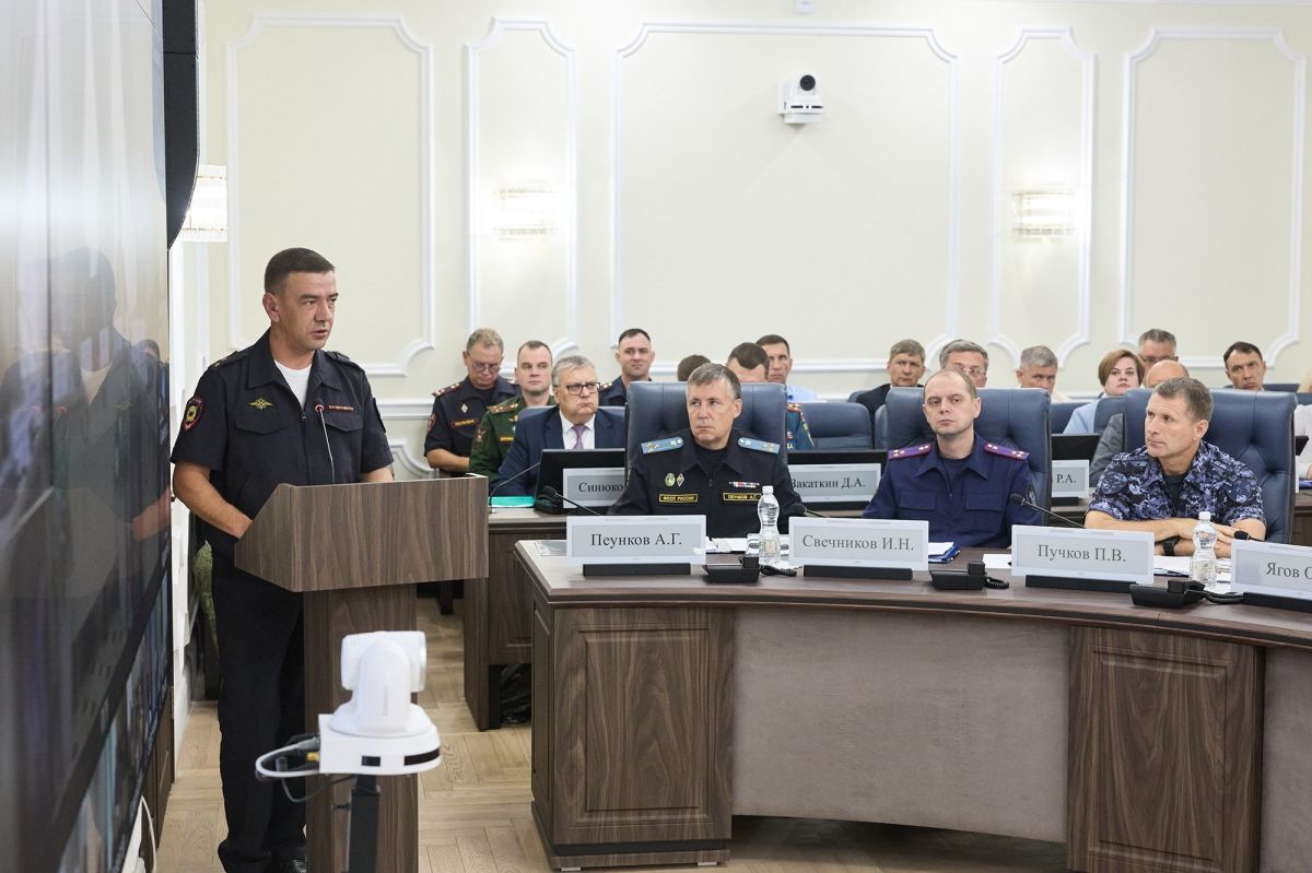 Вадим Супиков принял участие в совместном заседании Антитеррористической комиссии и Оперативного штаба Вадим Супиков принял участие в совместном заседании Антитеррористической комиссии и Оперативного штаба