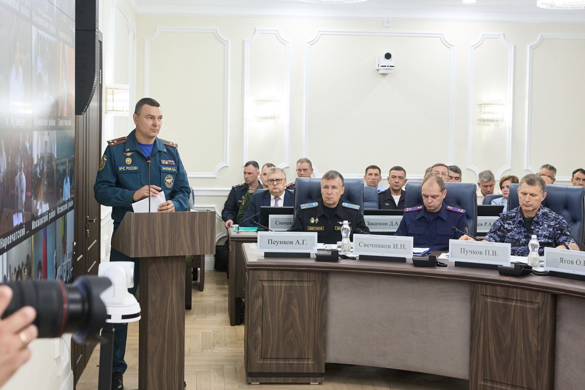 Вадим Супиков принял участие в совместном заседании Антитеррористической комиссии и Оперативного штаба Вадим Супиков принял участие в совместном заседании Антитеррористической комиссии и Оперативного штаба