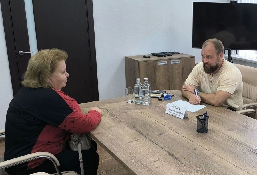 Олег Кочетков провел прием граждан Олег Кочетков провел прием граждан