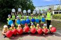 Сотрудники Госавтоинспекции города Кузнецк провели в детском садумероприятие в предверии Дня Государственного флага