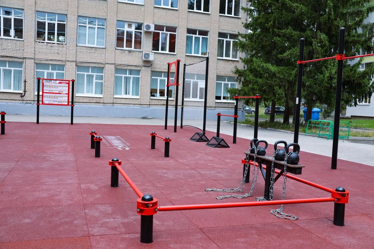 В Заречном завершается создание площадки ГТО В Заречном завершается создание площадки ГТО