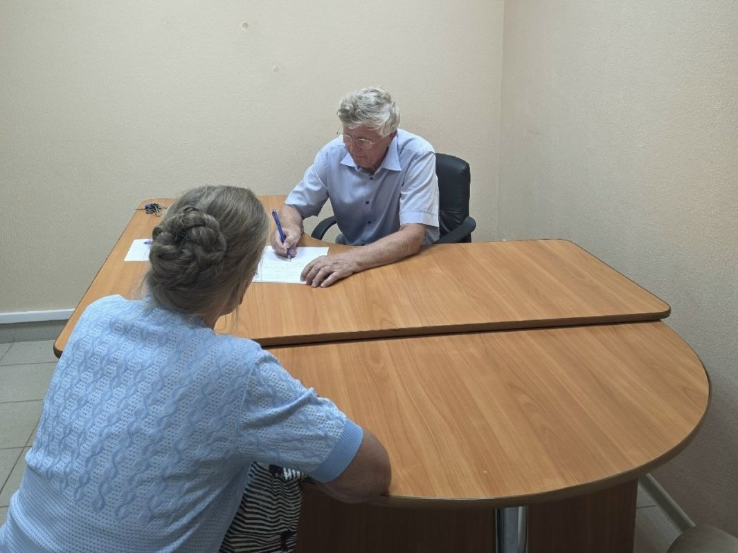 Николай Лукьянов провел очередной прием граждан