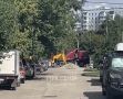 Пензенцы сообщают, что к месту протечки прибыла техника