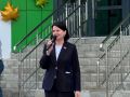 Ольга Чистякова в День знаний посетила школу № 1 им. Л.Б. Ермина с. Засечного