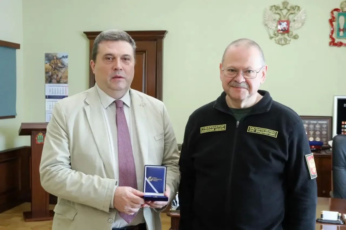 Олег Мельниченко: Встретился с председателем Союза журналистов России Владимиром Геннадиевичем Соловьевым Олег Мельниченко: Встретился с председателем Союза журналистов России Владимиром Геннадиевичем Соловьевым