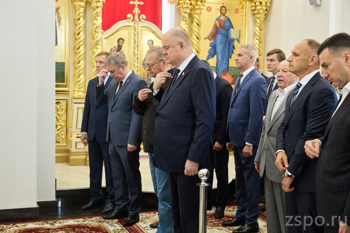 Вадим Супиков принял участие в освящении храма преподобного Вениамина Печерского Вадим Супиков принял участие в освящении храма преподобного Вениамина Печерского