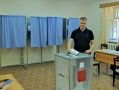 Дмитрий Петров принял участие в голосовании