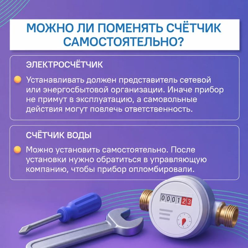 #ЦУР58_информирует . Сломался счётчик? Что важно знать Если счётчик воды или электроэнергии повредился, перестал работать или показывает некорректные данные, не стоит откладывать этот вопрос #ЦУР58_информирует . Сломался счётчик? Что важно знать Если счётчик воды или электроэнергии повредился, перестал работать или показывает некорректные данные, не стоит откладывать этот вопрос