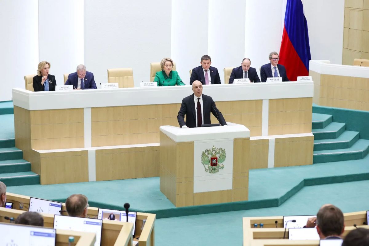В Совете Федерации рассмотрен проект бюджета РФ на ближайшие три года